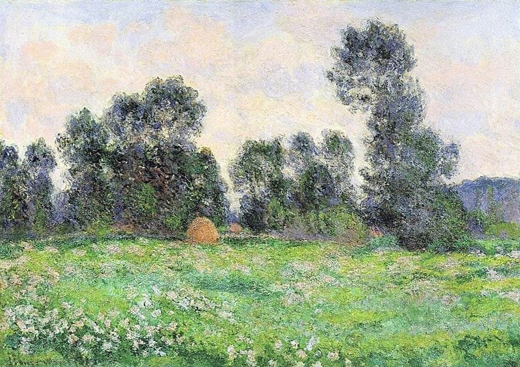 Meadow at Giverny (1890), Fukushima Prefectural Museum of Art