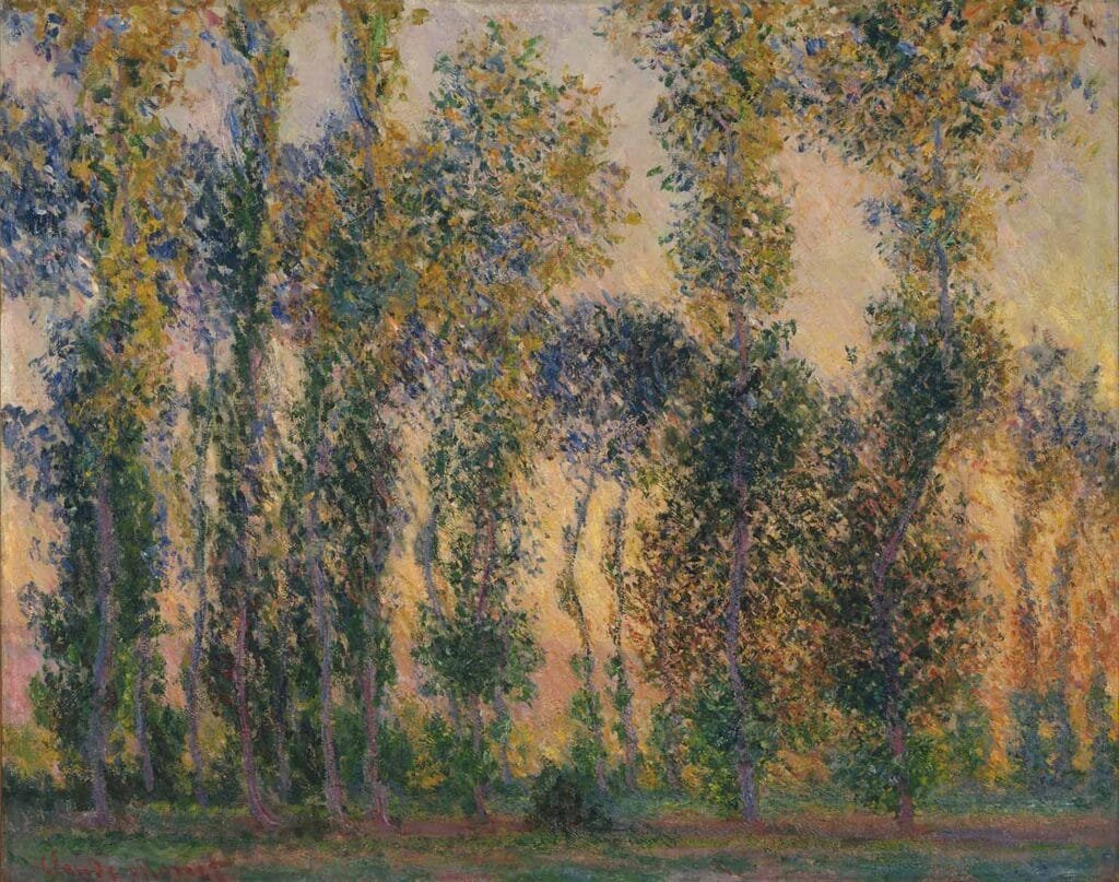 Poplars at Giverny, Sunrise (1887), Museum of Modern Art, New York
