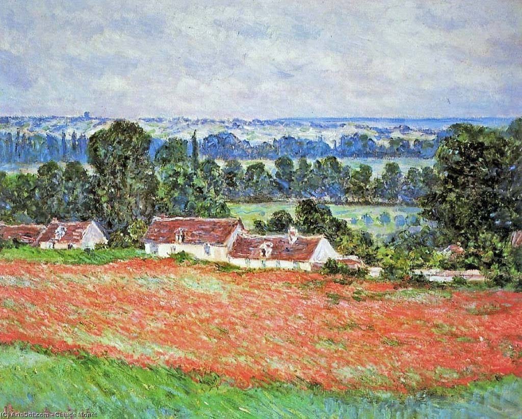 Poppy Field at Giverny (1885), Orsay Museum, Paris