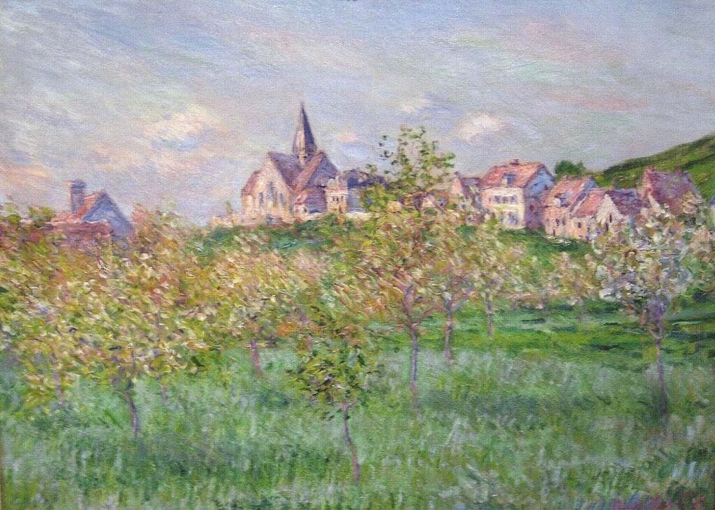 Spring in Giverny, Afternoon Effect (1885), Museum of Fine Arts, St. Petersburg, Florida