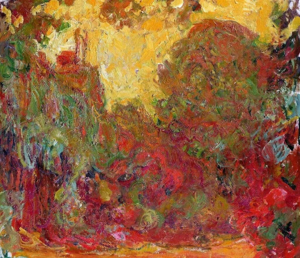 The House Seen from the Rose Garden (1922-1924), Musée Marmottan Monet, Paris