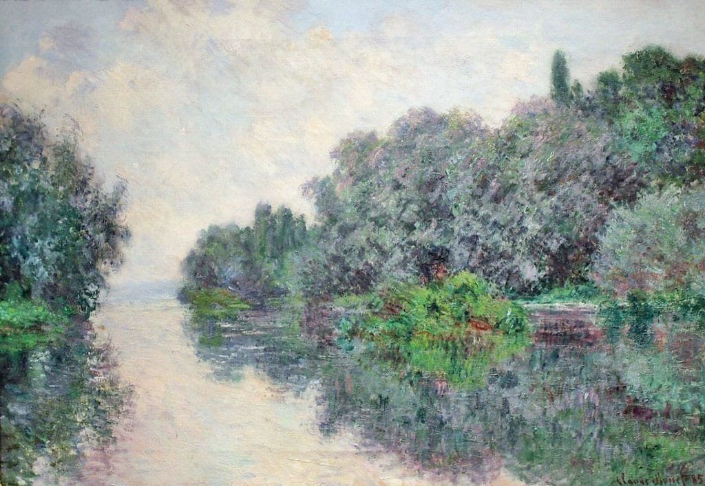 The Seine near Giverny (1885), Rhode Island School of Design Museum