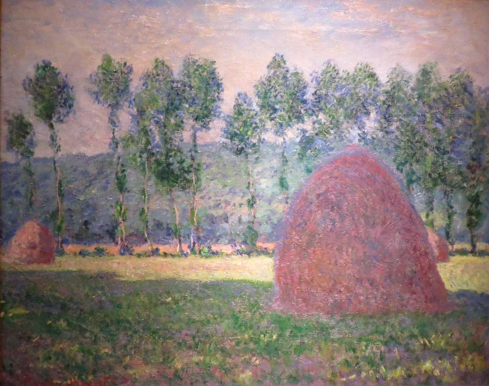 Haystacks at Giverny (1884), Pushkin Museum, Moscow